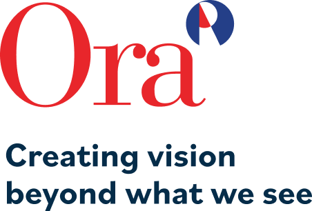 ora logo creating vision beyond what we can see